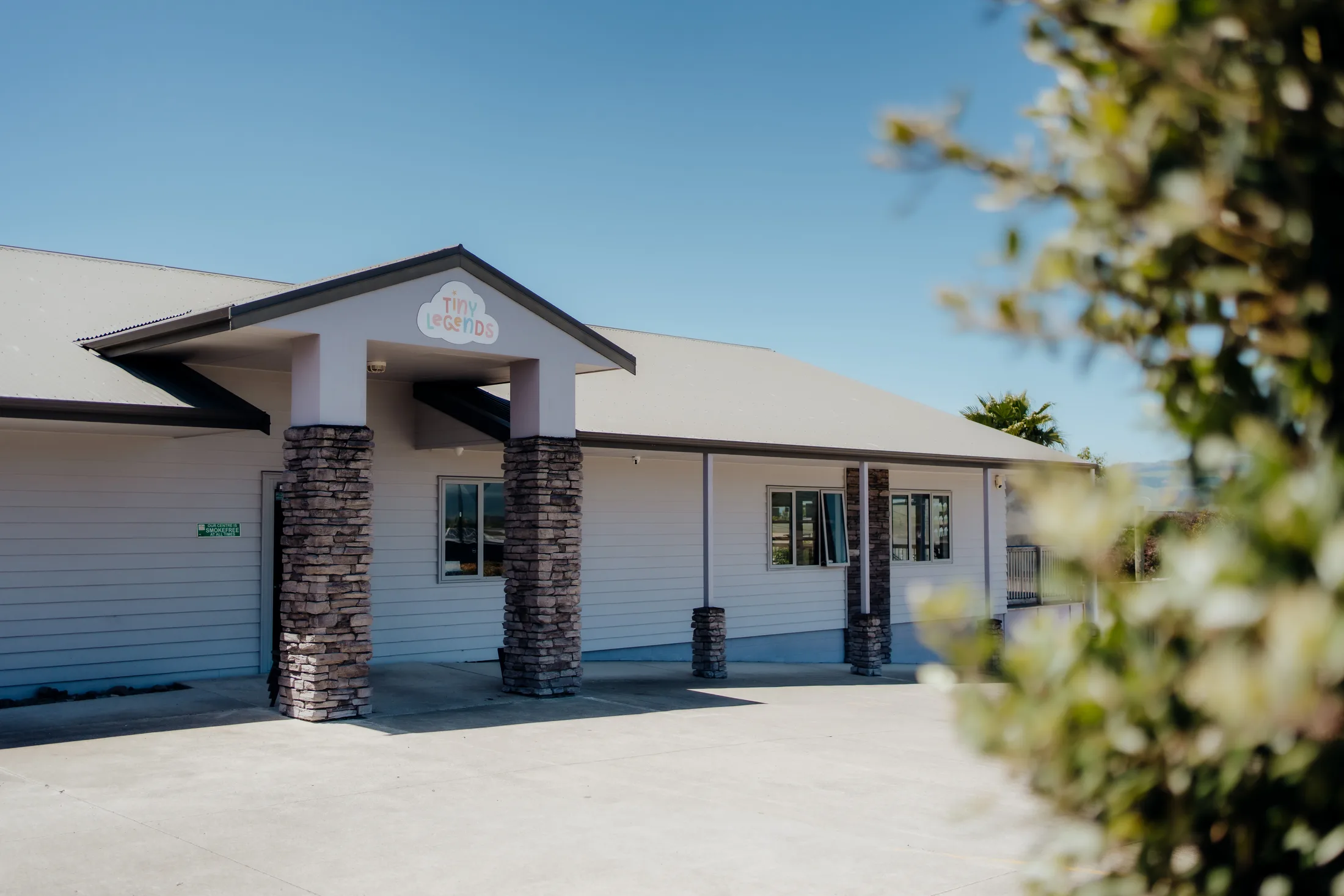 The Tiny Legends Early Learning Centre building in Kelvin Grove